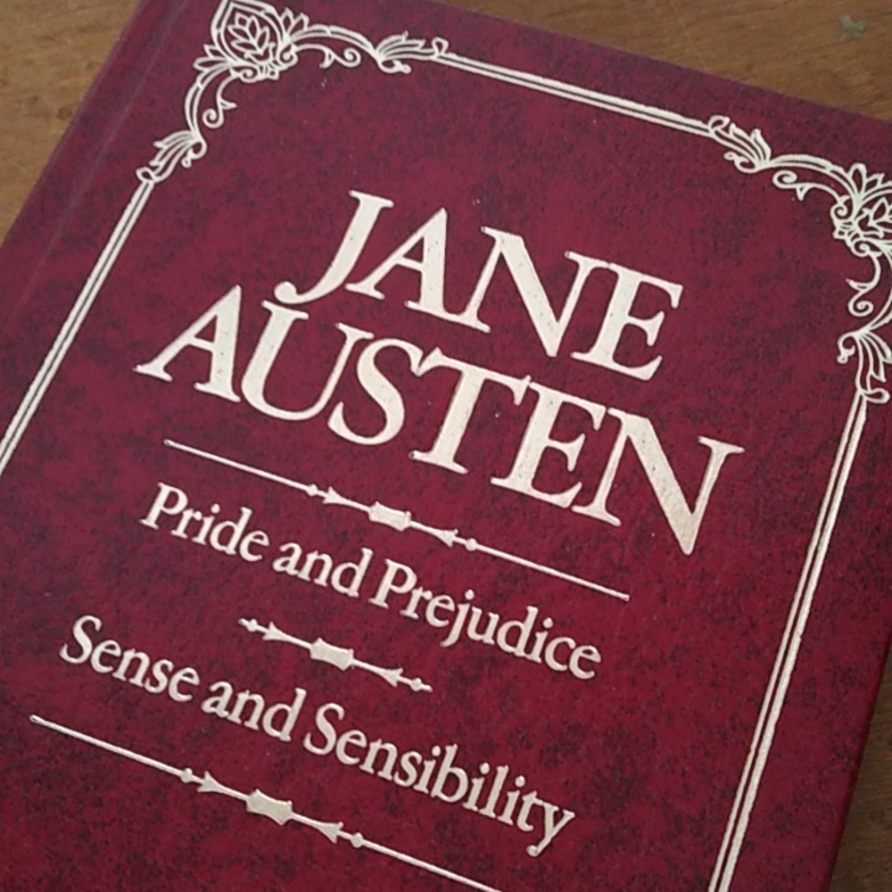 VTG Jane Austen Pride and Prejudice/Sense and Sensibility Hardcover 1980s